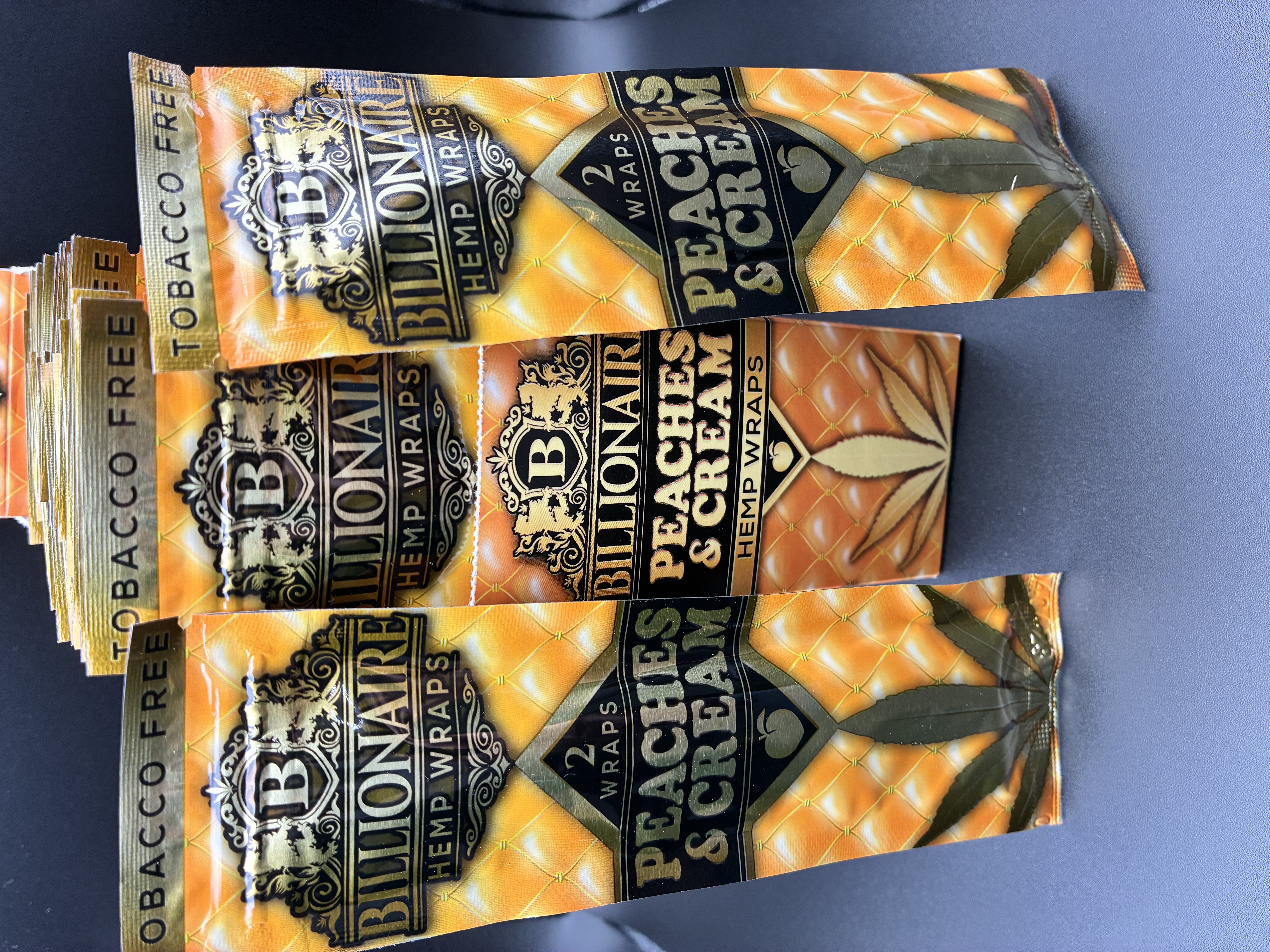 Billionaire wraps peaches n cream - Billionaire