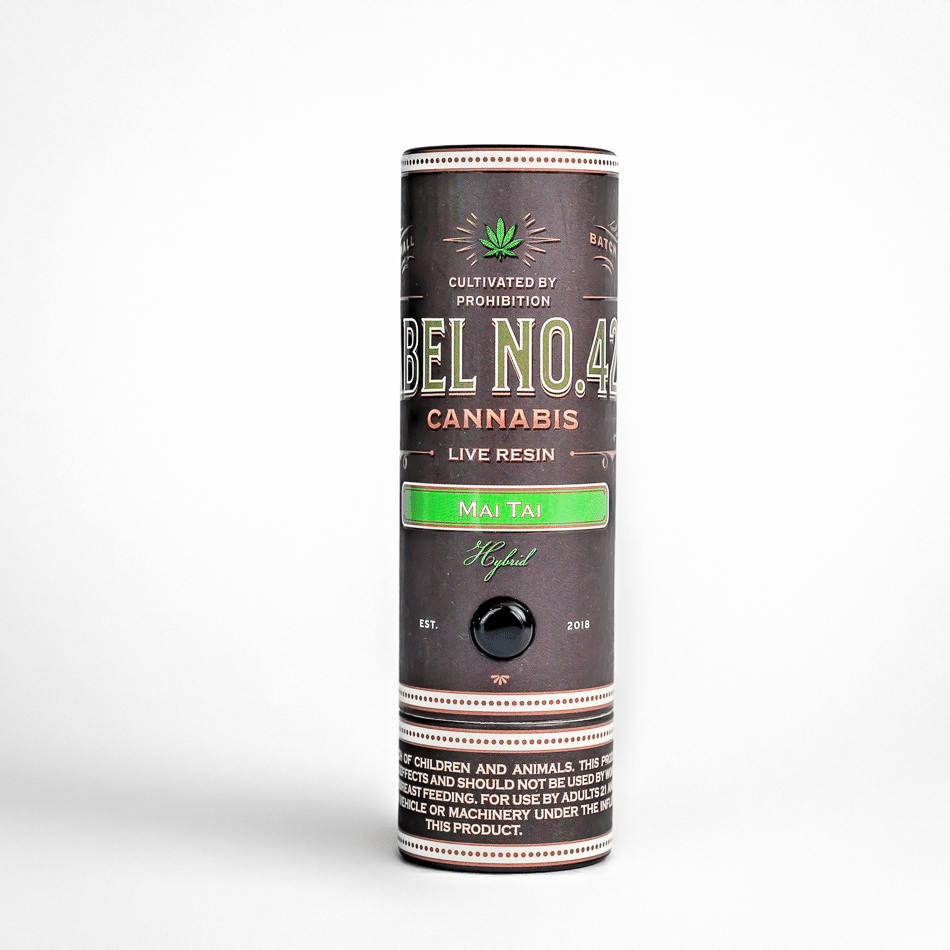 MAI TAI THCa Cartridge - Label No.420 - 1g