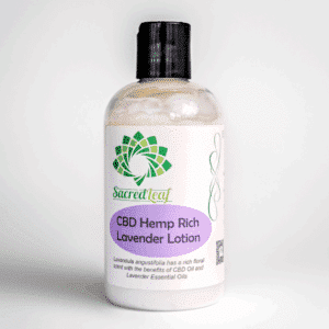 Sacred Leaf CBD Body Lotion - Lavender - 8oz