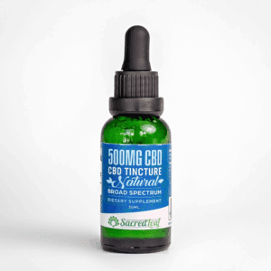 Sacred Leaf Full Spectrum THC Tincture - 500mg