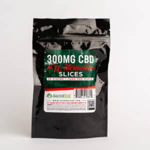Sacred Leaf CBD Watermelon Slices Gummies - 300mg